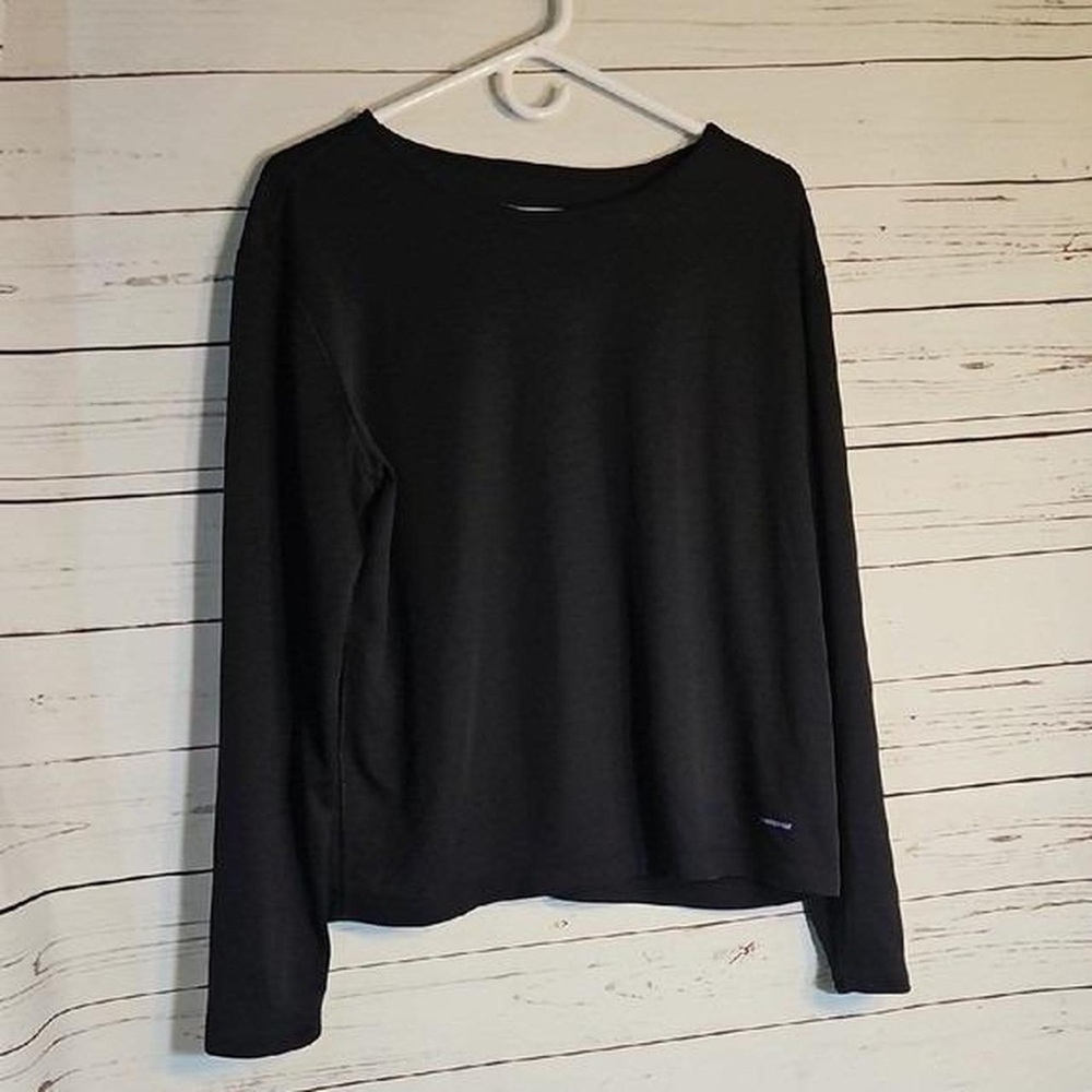 Patagonia Black Long Sleeve Tee